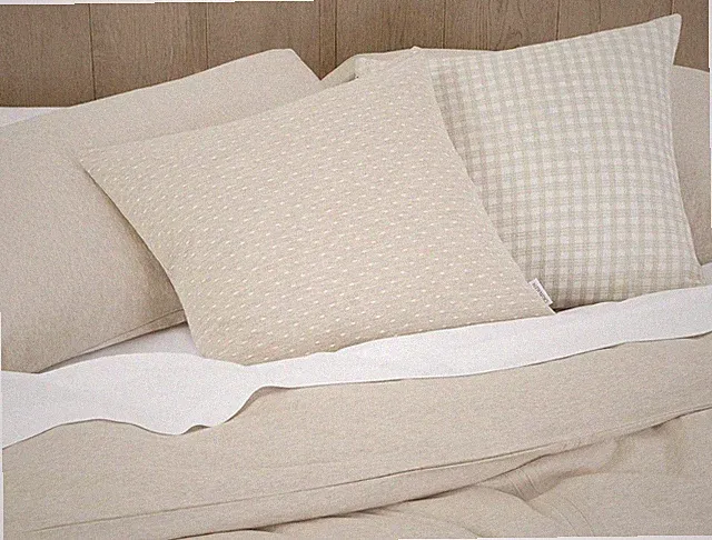 $175 Calvin Klein Home Twin Duvet Cover 1 Piece Cotton Modal, Beige