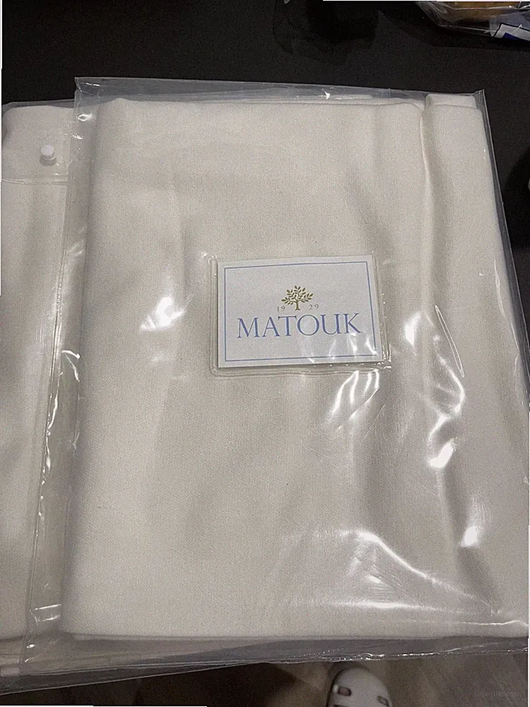 $200 Matouk Switzerland New 2pc Shams 15”x23” Modal 70% 30% Cotton Ivory