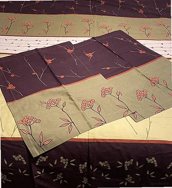 3-Piece Lightweight Quilt Bedspread & Sham Bedding Set Brown Tan New