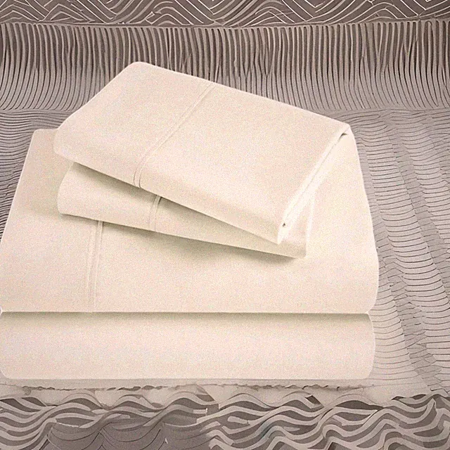 300 Thread Count 100% Modal Sheets Set, Made from Beechwood Queen Ivory