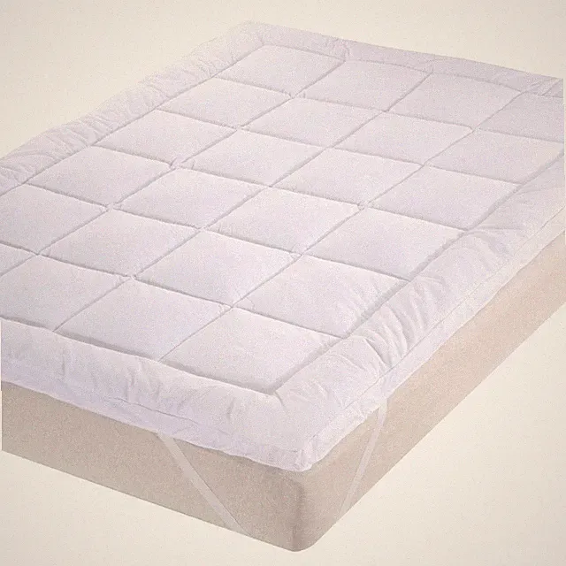 Abripedic Plush Cotton Mattress Topper, CalKing, 2 Inches Hypoallergenic Over...