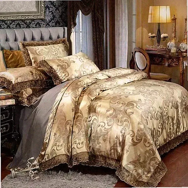 Comfort Lace Duvet Cover Quilt Blanket Fitted Sheet Pillow Cases Bedding Set New