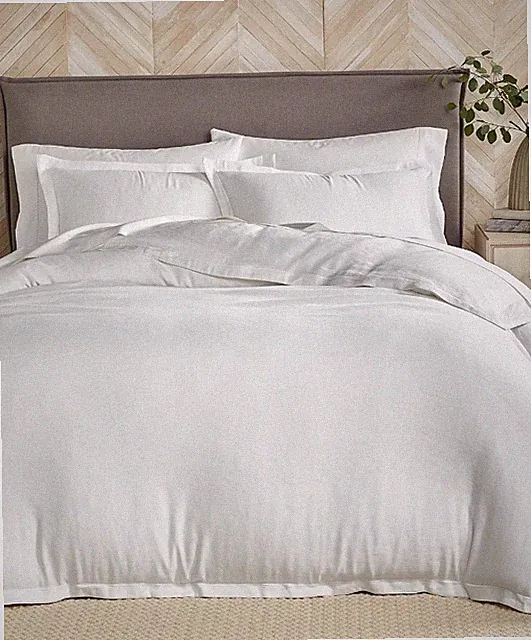 Hotel Collection Linen Modal Blend Duvet Cover Sets Full/Queen T4104085