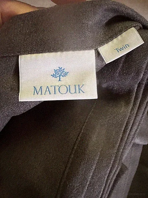 NEW!! Matouk - Dream Modal Blanket Charcoal 70" x 92" Luxuriously Soft XLThrow