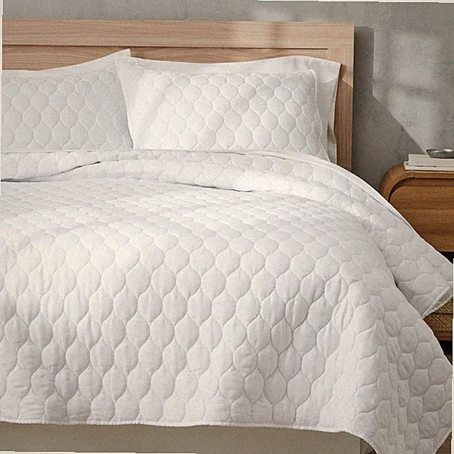 Tencel Quilt White Full/Queen All Ages